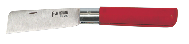 NAVAJA TAPONERA FIBRA ROJA 7cm 19134
