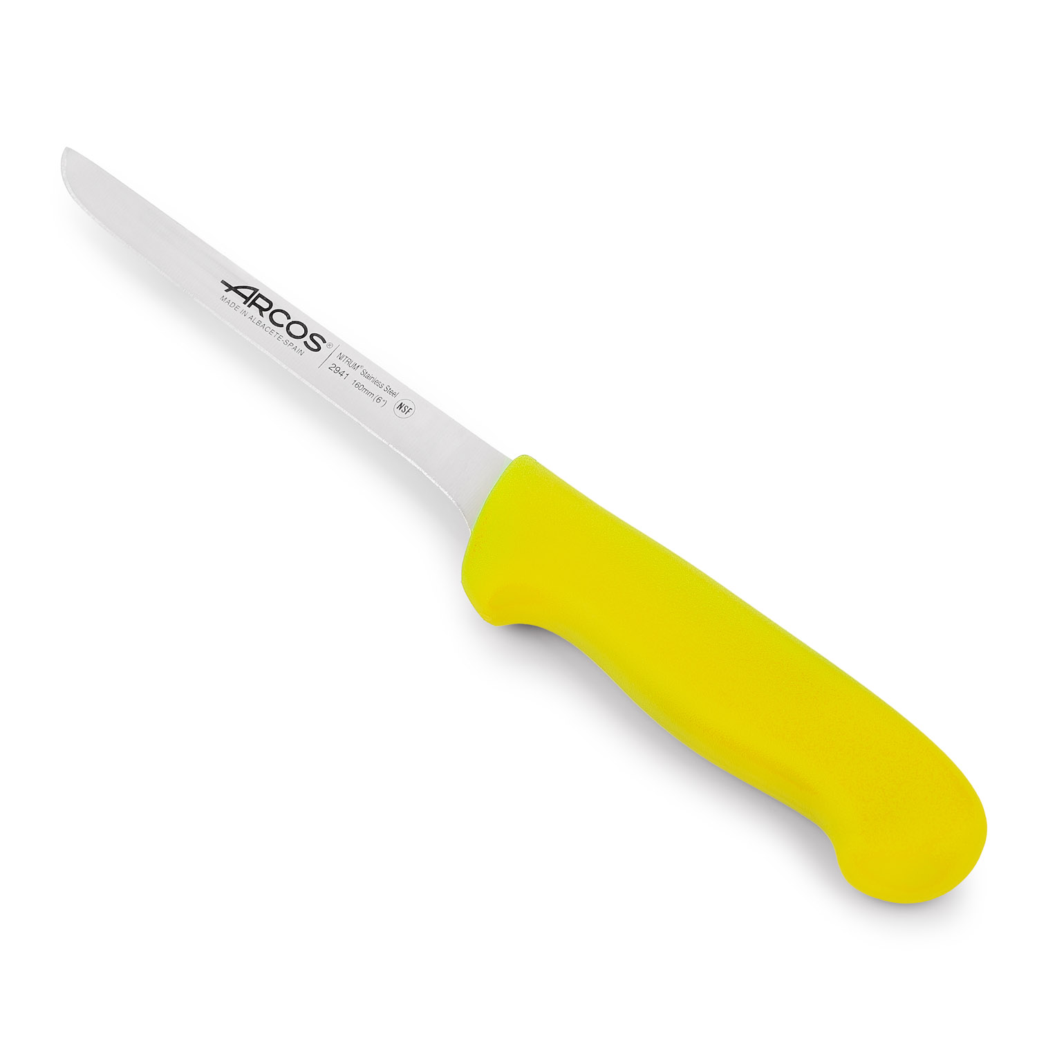 CUCHILLO DESHUESADOR AMARILLO 160mm 294100