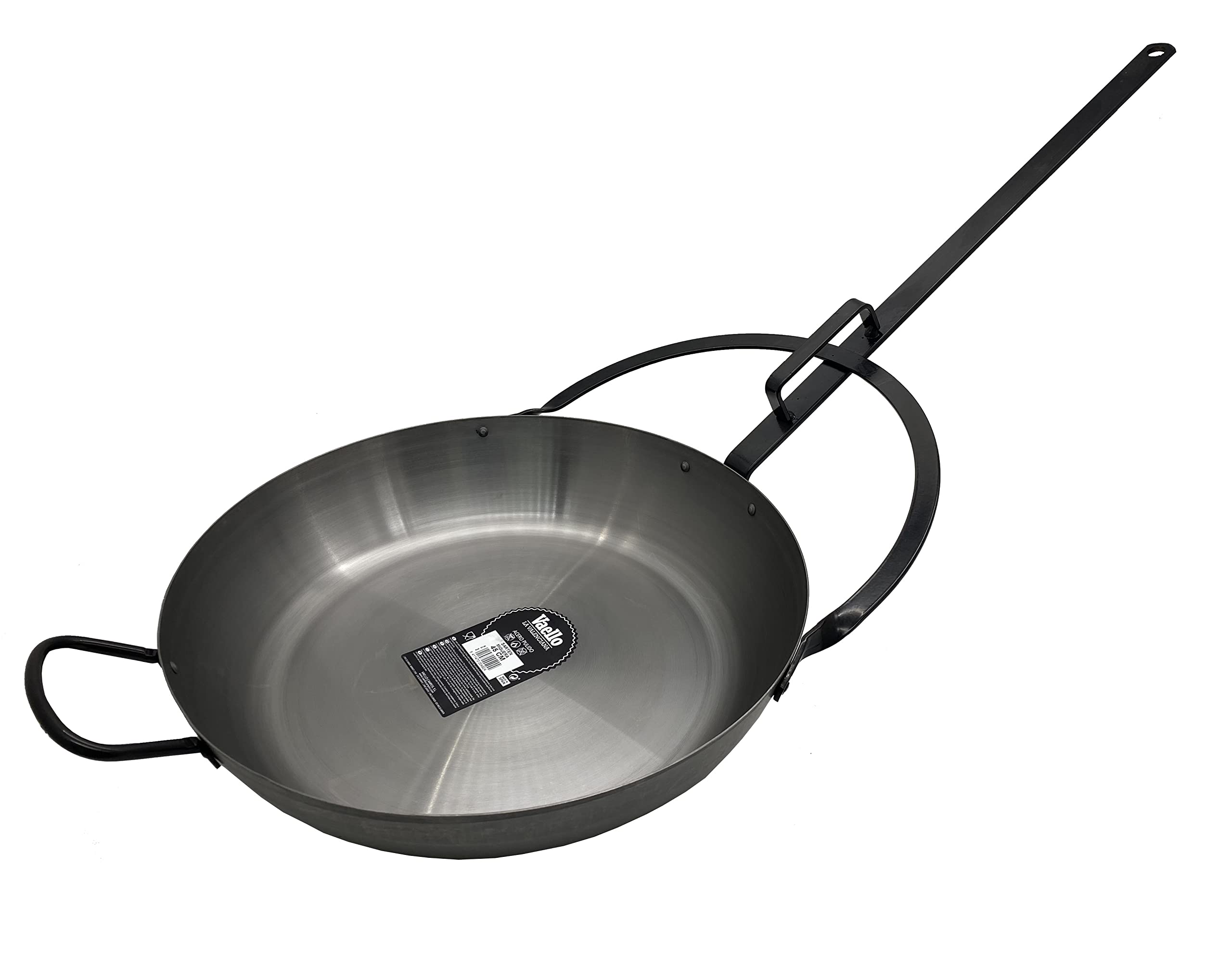 SARTEN MIGAS 60cm CON ASA Y MANGO