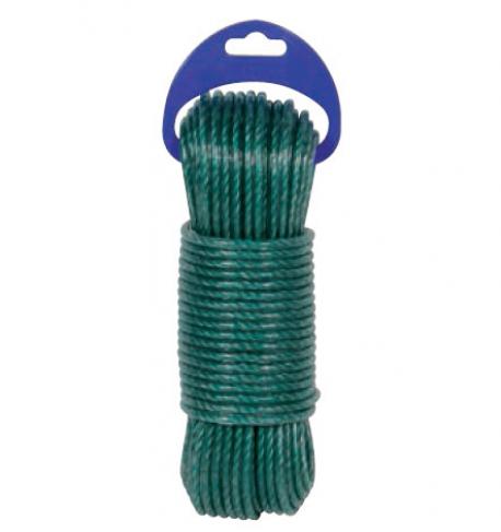 MADEJA CABLE ACERO FORRADO 10mtrs VERDE