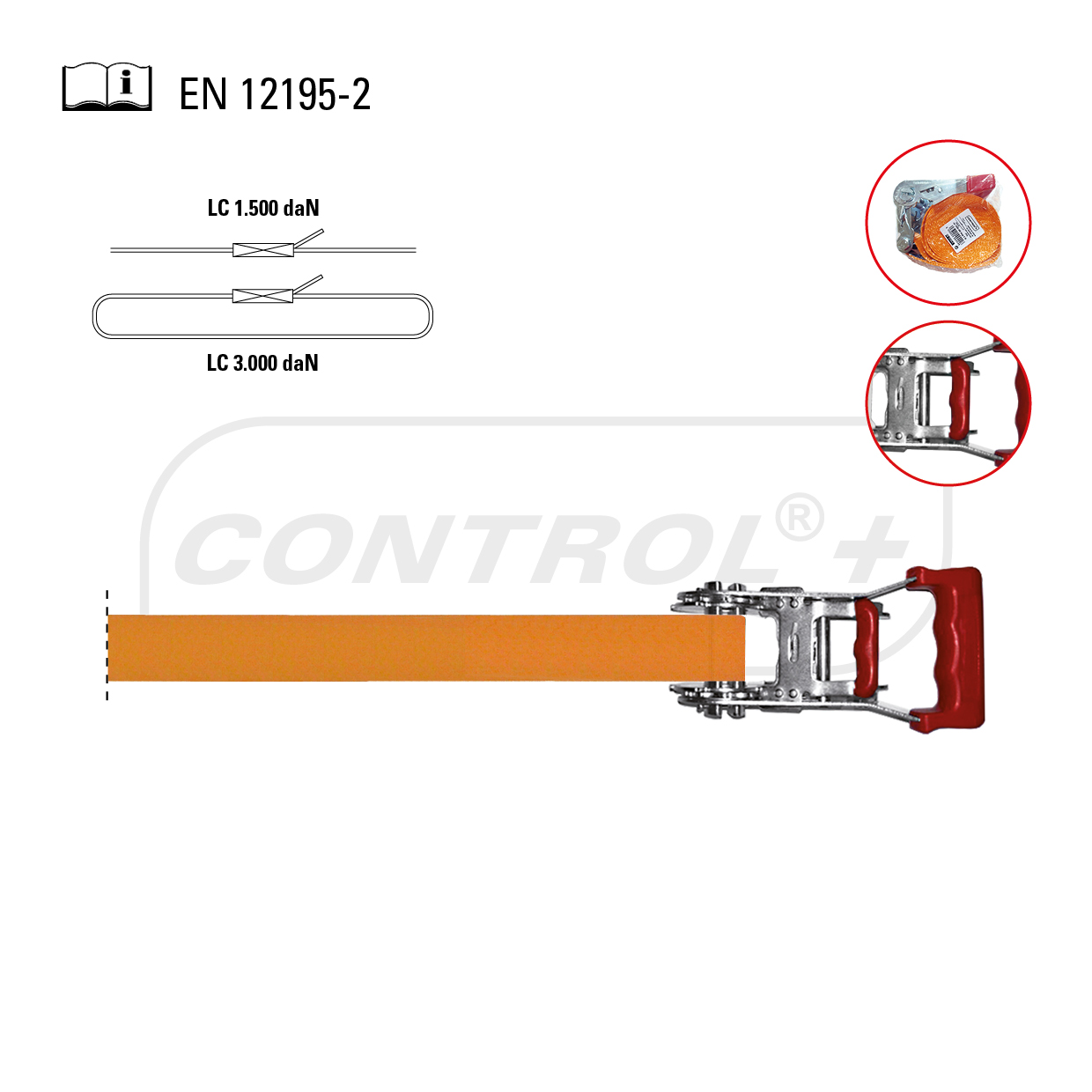 TRINQUETE AMARRE 3.5 X 5 mtrs C/CARRACA ENM-445