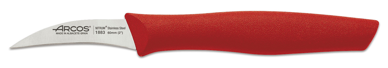 CUCHILLO ARCOS MONDADOR 188322 ROJO INOX