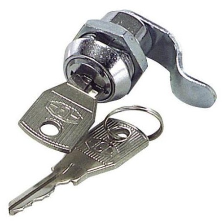 CERRADURA BUZON AGA 130 18mm L/CURVA