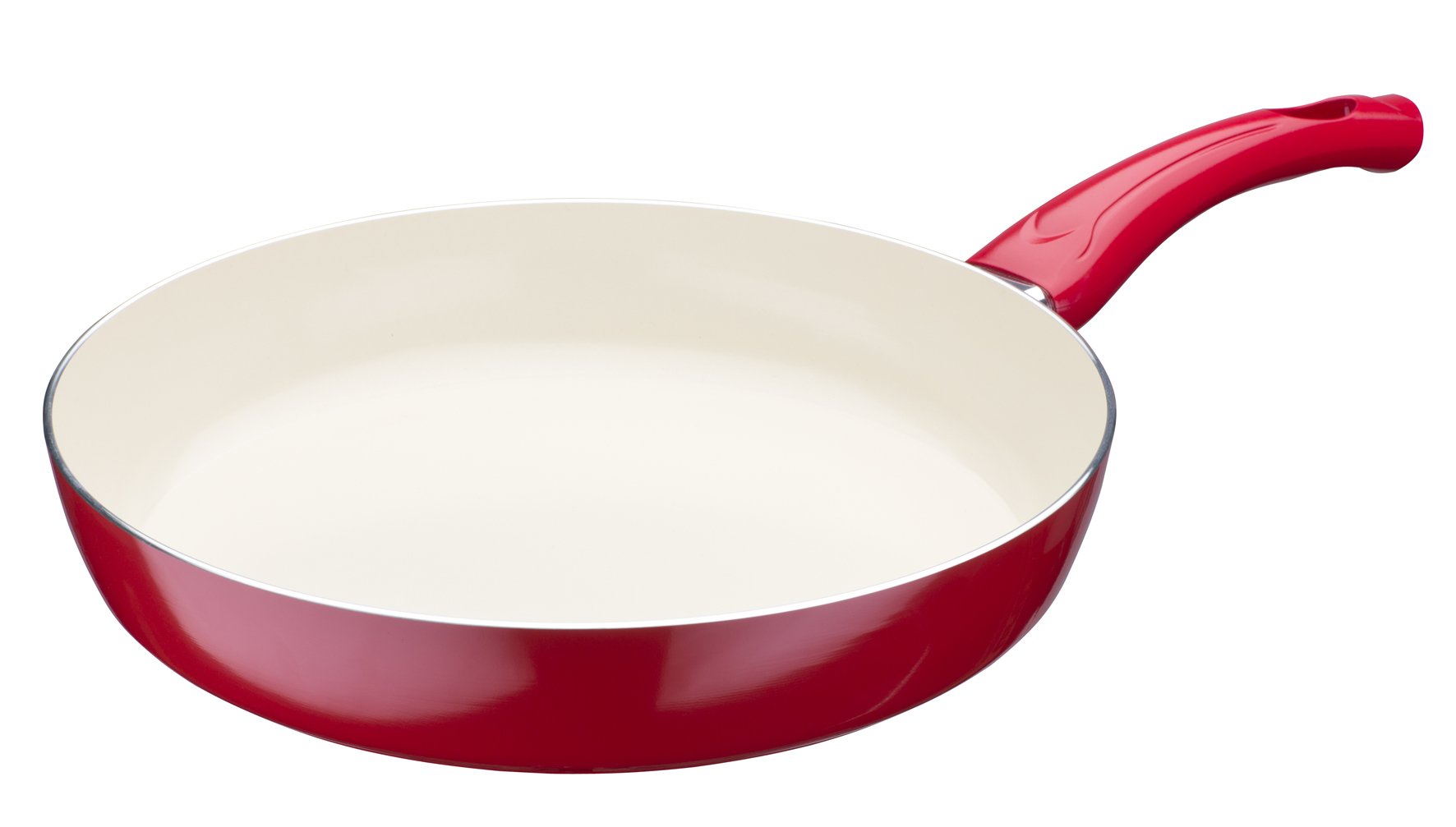 SARTEN CERAMICA ROJA 28